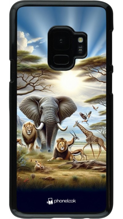 Coque Samsung Galaxy S9 - Vie sauvage africaine