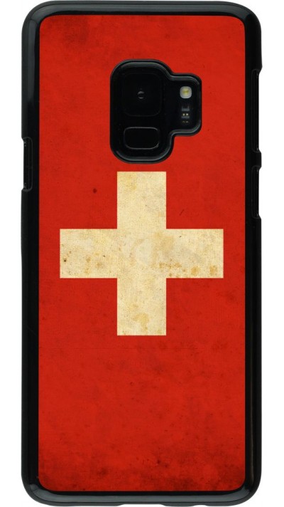 Coque Samsung Galaxy S9 - Vintage Flag SWISS