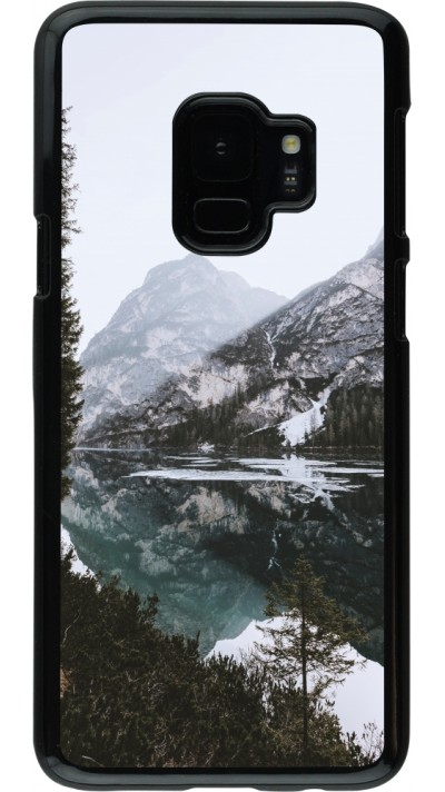 Coque Samsung Galaxy S9 - Winter 22 snowy mountain and lake