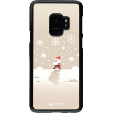 Coque Samsung Galaxy S9 - Noël 2023 Minimalist Santa