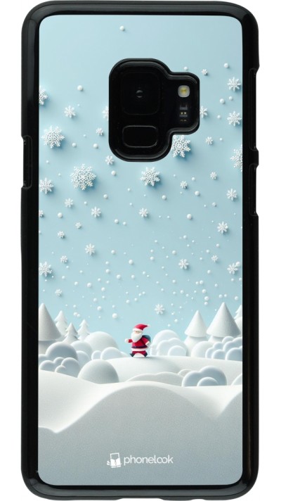 Coque Samsung Galaxy S9 - Noël 2023 Petit Père Flocon