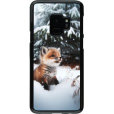 Coque Samsung Galaxy S9 - Noël 2023 Renardeau sapin