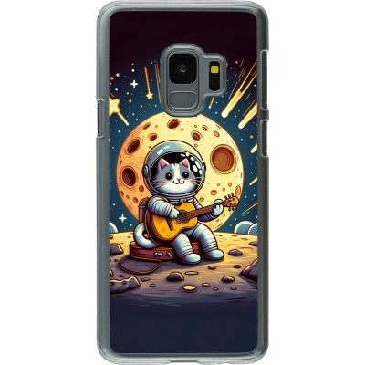 Coque Samsung Galaxy S9 - Plastique transparent AstroCat RockLune