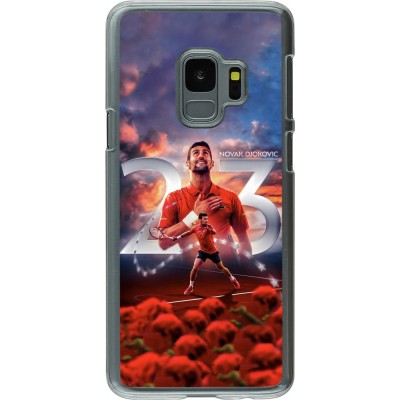 Coque Samsung Galaxy S9 - Plastique transparent Djokovic 23 Grand Slam