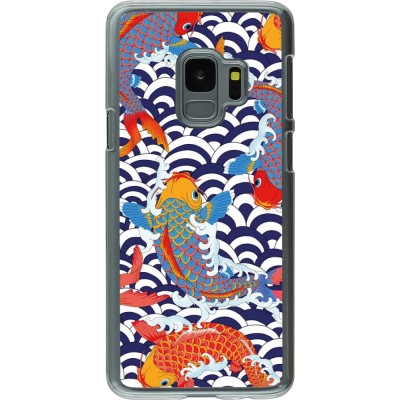 Coque Samsung Galaxy S9 - Plastique transparent Easter 2023 japanese fish