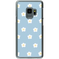 Coque Samsung Galaxy S9 - Plastique transparent Easter 2024 daisy flower