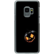 Coque Samsung Galaxy S9 - Plastique transparent Halloween 2023 discreet pumpkin