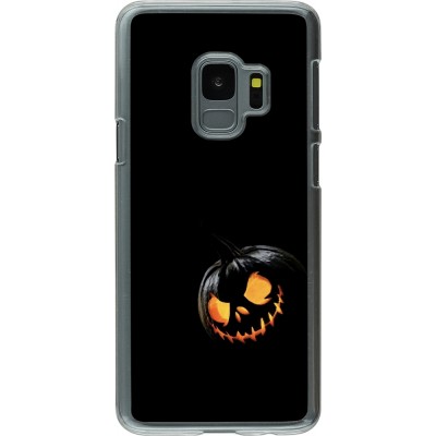 Coque Samsung Galaxy S9 - Plastique transparent Halloween 2023 discreet pumpkin