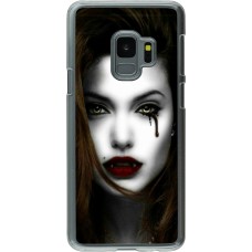 Coque Samsung Galaxy S9 - Plastique transparent Halloween 2023 gothic vampire