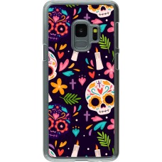 Coque Samsung Galaxy S9 - Plastique transparent Halloween 2023 mexican style