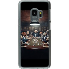 Coque Samsung Galaxy S9 - Plastique transparent Les pokerdogs