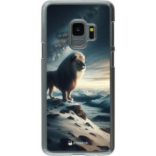 Coque Samsung Galaxy S9 - Plastique transparent Le lion blanc