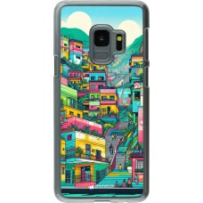 Coque Samsung Galaxy S9 - Plastique transparent Medellin Comuna 13 Art