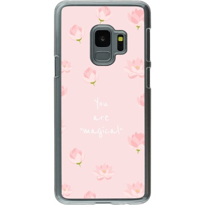 Coque Samsung Galaxy S9 - Plastique transparent Mom 2023 your are magical