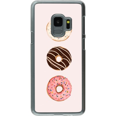 Coque Samsung Galaxy S9 - Plastique transparent Spring 23 donuts