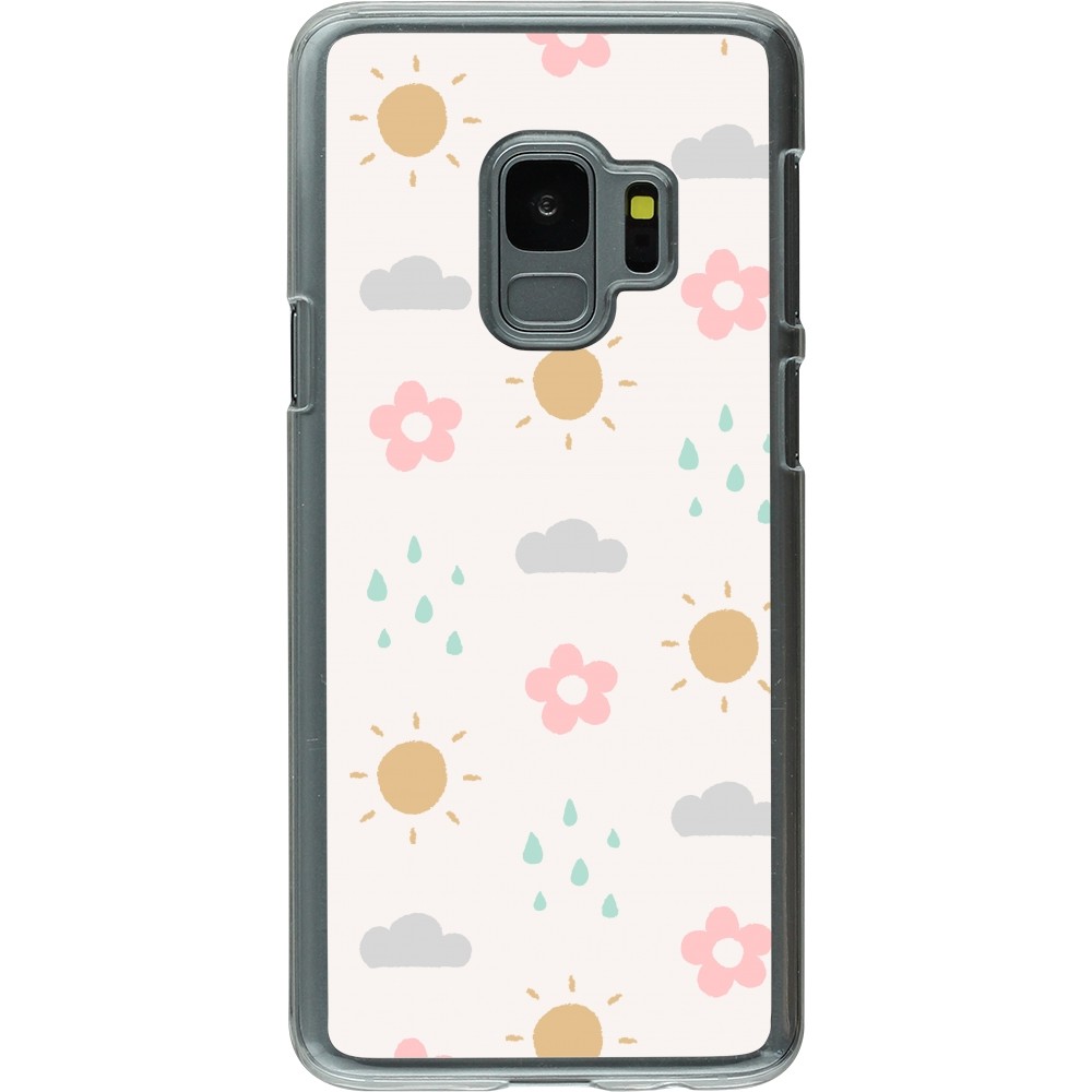 Coque Samsung Galaxy S9 - Plastique transparent Spring 23 weather