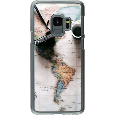 Coque Samsung Galaxy S9 - Plastique transparent Travel 01