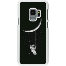 Coque Samsung Galaxy S9 - Plastique blanc Astro balançoire