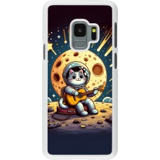 Coque Samsung Galaxy S9 - Plastique blanc AstroCat RockLune