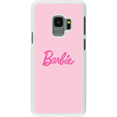 Coque Samsung Galaxy S9 - Plastique blanc Barbie Text