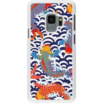 Coque Samsung Galaxy S9 - Plastique blanc Easter 2023 japanese fish