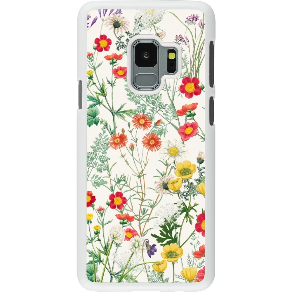 Coque Samsung Galaxy S9 - Plastique blanc Flora Botanical Wildlife