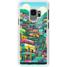 Coque Samsung Galaxy S9 - Plastique blanc Medellin Comuna 13 Art