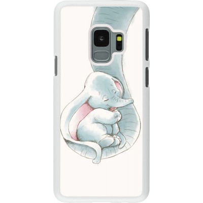 Coque Samsung Galaxy S9 - Plastique blanc Mom 1903