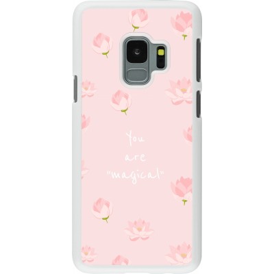 Coque Samsung Galaxy S9 - Plastique blanc Mom 2023 your are magical