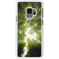 Coque Samsung Galaxy S9 - Plastique blanc Spring 23 forest blue sky