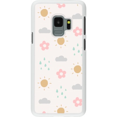 Coque Samsung Galaxy S9 - Plastique blanc Spring 23 weather