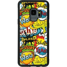 Coque Samsung Galaxy S9 - Silicone rigide noir Cartoons slogans