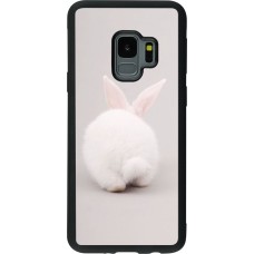 Coque Samsung Galaxy S9 - Silicone rigide noir Easter 2024 bunny butt