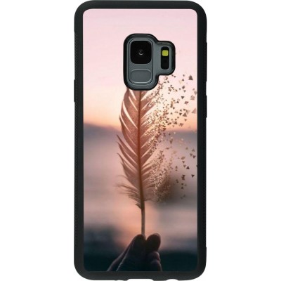 Coque Samsung Galaxy S9 - Silicone rigide noir Hello September 11 19