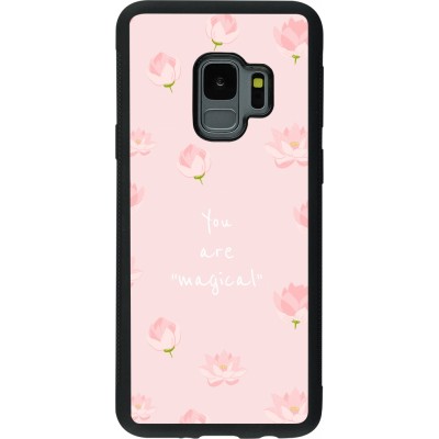 Coque Samsung Galaxy S9 - Silicone rigide noir Mom 2023 your are magical