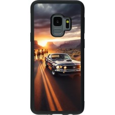 Samsung Galaxy S9 Case Hülle - Silikon schwarz Mustang 69 Grand Canyon