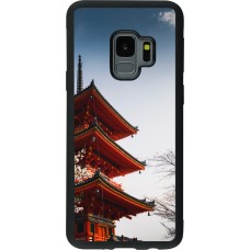 Coque Samsung Galaxy S9 - Silicone rigide noir Spring 23 Japan