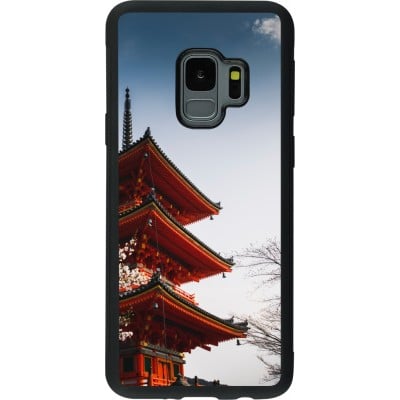 Coque Samsung Galaxy S9 - Silicone rigide noir Spring 23 Japan