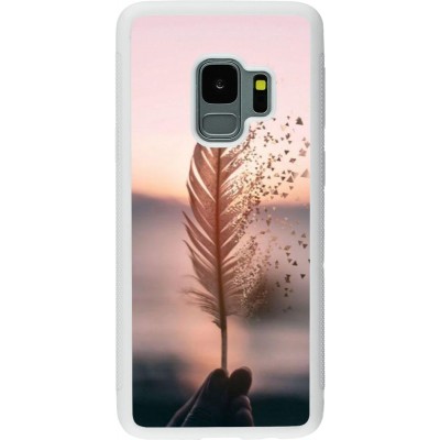 Coque Samsung Galaxy S9 - Silicone rigide blanc Hello September 11 19