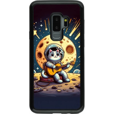 Coque Samsung Galaxy S9+ - Hybrid Armor noir AstroCat RockLune