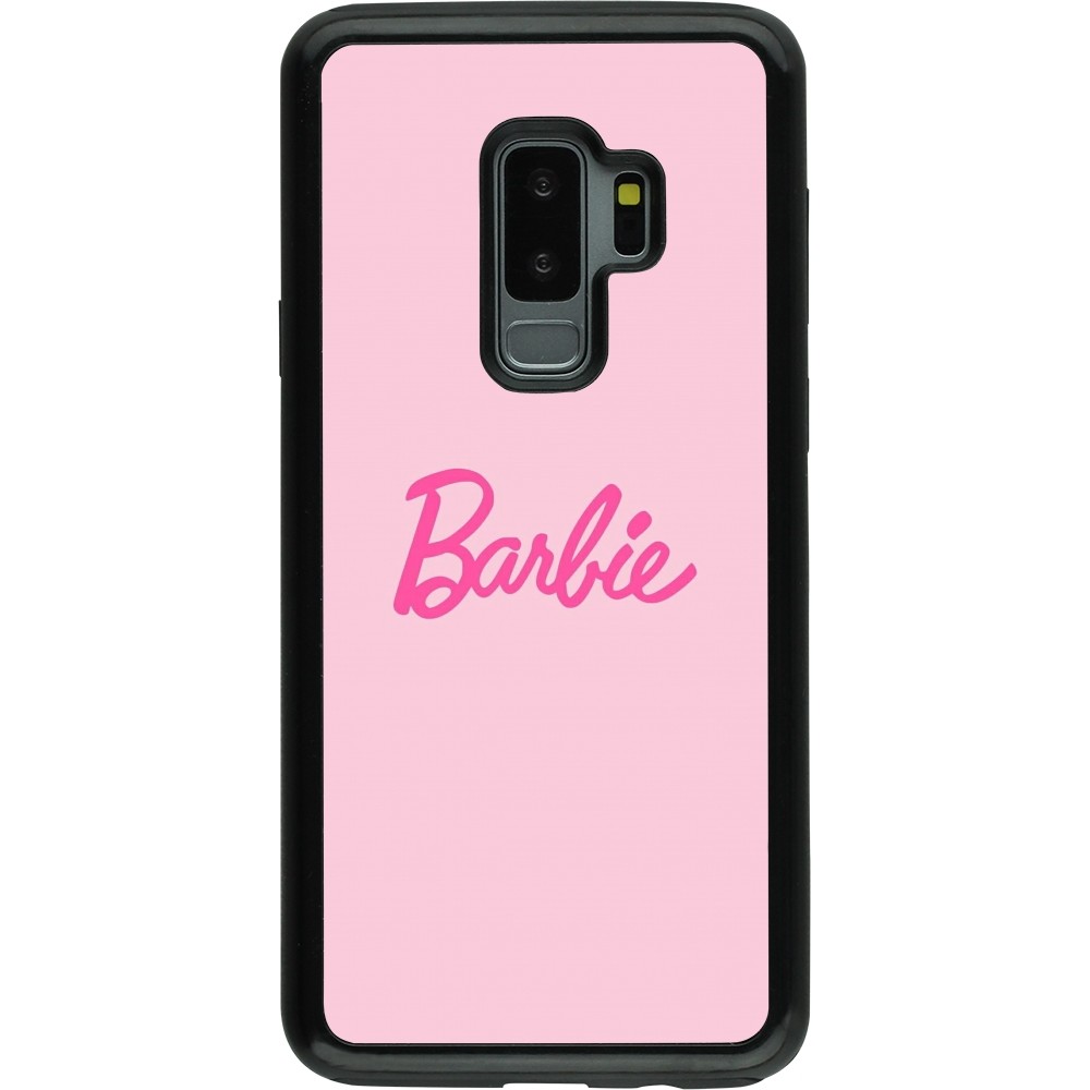 Coque Samsung Galaxy S9+ - Hybrid Armor noir Barbie Text