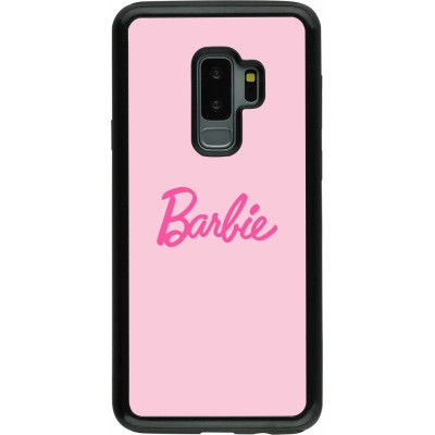 Coque Samsung Galaxy S9+ - Hybrid Armor noir Barbie Text