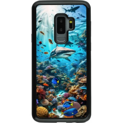 Coque Samsung Galaxy S9+ - Hybrid Armor noir Bora Bora Mer et Merveilles