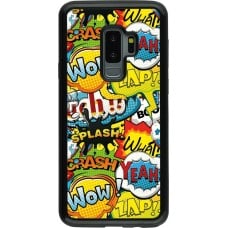 Coque Samsung Galaxy S9+ - Hybrid Armor noir Cartoons slogans