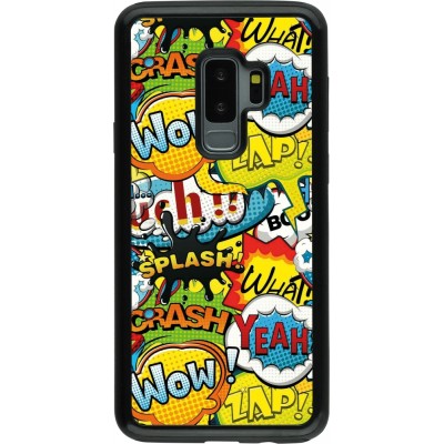 Coque Samsung Galaxy S9+ - Hybrid Armor noir Cartoons slogans