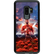 Coque Samsung Galaxy S9+ - Hybrid Armor noir Djokovic 23 Grand Slam