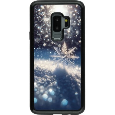 Coque Samsung Galaxy S9+ - Hybrid Armor noir Flocon Solaire Éclat