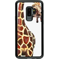 Coque Samsung Galaxy S9+ - Hybrid Armor noir Giraffe Fit