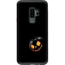 Coque Samsung Galaxy S9+ - Hybrid Armor noir Halloween 2023 discreet pumpkin