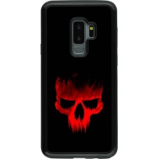 Coque Samsung Galaxy S9+ - Hybrid Armor noir Halloween 2023 scary skull